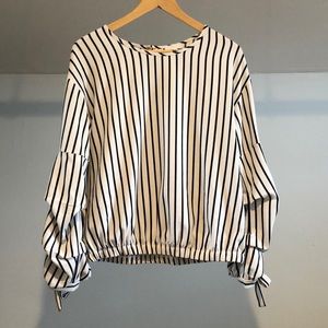 Charming Charlie Long sleeve Striped shirt